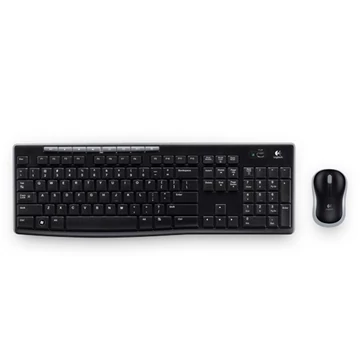 Logitech MK270 vezeték nélküli Billentyűzet + egér, fekete Logitech MK270 vezeték nélküli Billentyűzet + egér, fekete