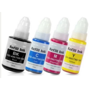 Utángyártott CANON GI490 Tinta Dye Black 135ml Utángyártott CANON GI490 Tinta Dye Black 135ml