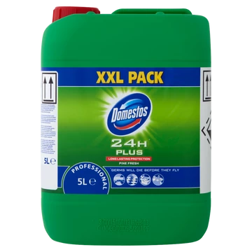 DOMESTOS Pine fresh 5L friss fenyő illatú fertőtlenítő-, lemosószer DOMESTOS Pine fresh 5L friss fenyő illatú fertőtlenítő-, lemosószer