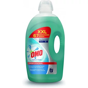 Omo Professional Active Clean folyékony mosószer 5L Omo Professional Active Clean folyékony mosószer 5L