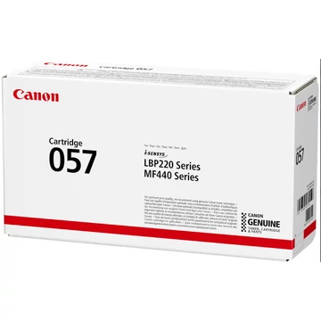Canon CRG057 Toner Black 3.100 oldal kapacitás Canon CRG057 Toner Black 3.100 oldal kapacitás
