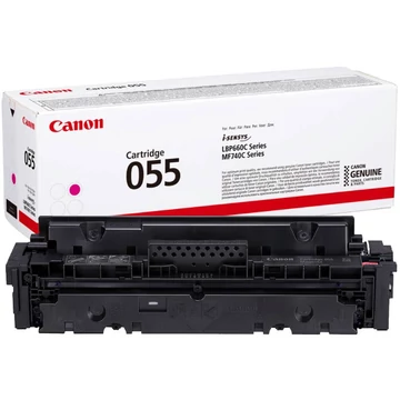 Canon CRG055 Toner Magenta 2.100 oldal kapacitás Canon CRG055 Toner Magenta 2.100 oldal kapacitás