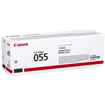 Canon CRG055 Toner Cyan 2.100 oldal kapacitás Canon CRG055 Toner Cyan 2.100 oldal kapacitás