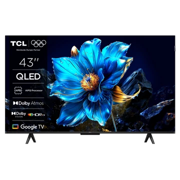 TCL 43" 43P7K QLED 109cm 4K Google TV