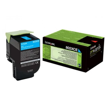 Lexmark CX510 Extra High Corporate Toner Cyan 4k (Eredeti) 80C2XCE Lexmark CX510 Extra High Corporate Toner Cyan 4k (Eredeti) 80C2XCE