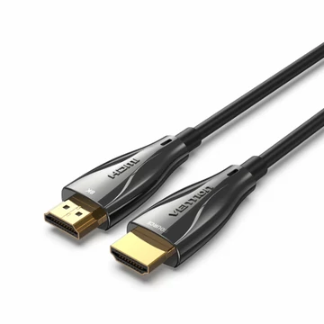 Vention HDMI/M -> HDMI/M HD, (8K, optikai kábel, fekete, 1080P@160Hz /2K@144Hz /4K@120Hz / 8K@60Hz, Átviteli sebesség: 48Gbps), 40m, kábel Vention HDMI/M -> HDMI/M HD, (8K, optikai kábel, fekete, 1080P@160Hz /2K@144Hz /4K@120Hz / 8K@60Hz, Átviteli sebesség: 48Gbps), 40m, kábel