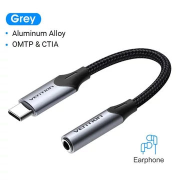 Vention USB-C/M -> 3.5mm Jack, adapter Vention USB-C/M -> 3.5mm Jack, adapter