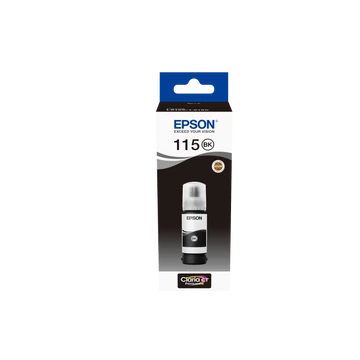 Epson T07C1 tinta Bk 70ml  No.115