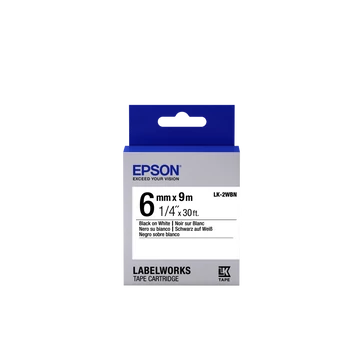 Epson LK-2WBN címkeszalag Black/White 6mm (9m) Epson LK-2WBN címkeszalag Black/White 6mm (9m)