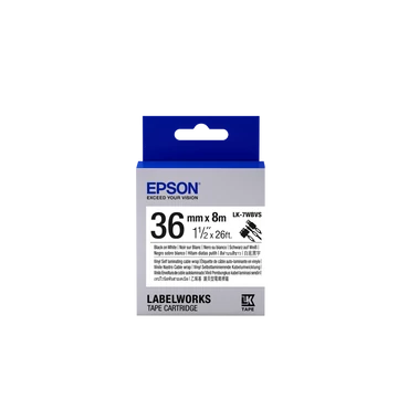 Epson LK-7WBVS címkeszalag Black/White 36mm (8m) Epson LK-7WBVS címkeszalag Black/White 36mm (8m)