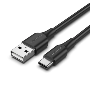 Vention USB-A 2.0/M -> USB-C/M, 1,5m, (3A,fehér), kábel Vention USB-A 2.0/M -> USB-C/M, 1,5m, (3A,fehér), kábel
