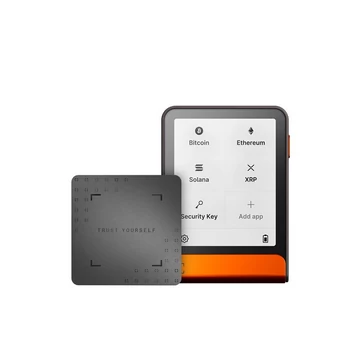 Ledger Flex Orange Crypto Hardware Wallet with Recovery Key Ledger Flex Orange Crypto Hardware Wallet with Recovery Key