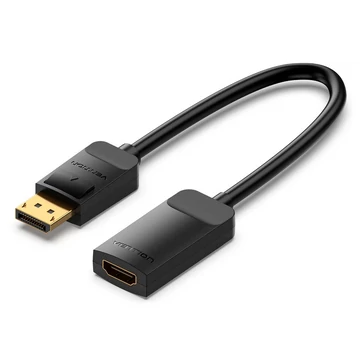 Vention DisplayPort -> HDMI 4K@60Hz, 0,15m, Vention Vention DisplayPort -> HDMI 4K@60Hz, 0,15m, Vention