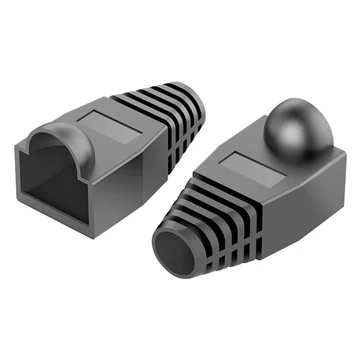 Vention RJ45 (PVC, fekete), 50 darab, védőburkolat Vention RJ45 (PVC, fekete), 50 darab, védőburkolat