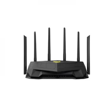 ASUS TUF-AX6000 Wireless Router Dual Band AX6000 1xWAN(2.5Gbps) + 1xLAN(2.5Gbps) + 4xLAN(1000Mbps) + 1xUSB ASUS TUF-AX6000 Wireless Router Dual Band AX6000 1xWAN(2.5Gbps) + 1xLAN(2.5Gbps) + 4xLAN(1000Mbps) + 1xUSB