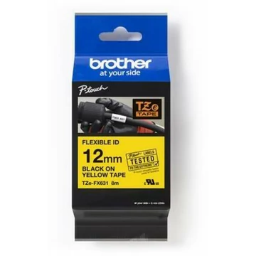 Brother TZe-FX631 12 mm széles 8 m hosszú szalagkazetta Brother TZe-FX631 12 mm széles 8 m hosszú szalagkazetta