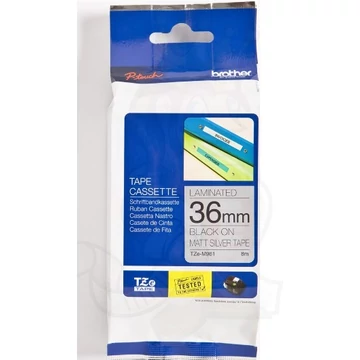 Brother TZe-M961 36 mm széles 8 m hosszú szalagkazetta Brother TZe-M961 36 mm széles 8 m hosszú szalagkazetta