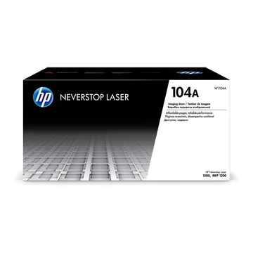 HP W1104A Dobegység Black 20.000 oldal kapacitás No.104 HP W1104A Dobegység Black 20.000 oldal kapacitás No.104