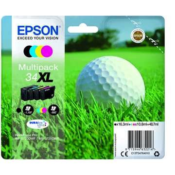 Epson T3476 Tintapatron Multipack 48,7ml No.34XL Epson T3476 Tintapatron Multipack 48,7ml No.34XL