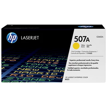 HP CE402A Toner Yellow 6.000 oldal kapacitás No.507A HP CE402A Toner Yellow 6.000 oldal kapacitás No.507A
