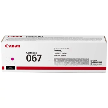 Canon CRG067 Toner Magenta 1.250 oldal kapacitás Canon CRG067 Toner Magenta 1.250 oldal kapacitás