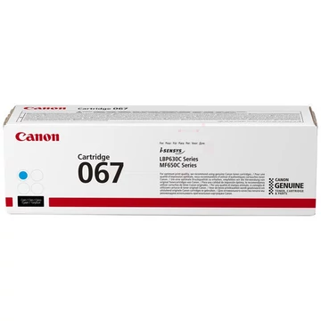 Canon CRG067 Toner Cyan 1.250 oldal kapacitás Canon CRG067 Toner Cyan 1.250 oldal kapacitás