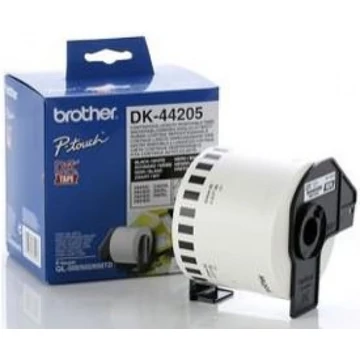 Brother DK-44205 62 mm x 30,48m könnyen eltávolítható öntapadós papírszalag tekercsben Brother DK-44205 62 mm x 30,48m könnyen eltávolítható öntapadós papírszalag tekercsben