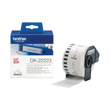 Brother DK-22223 50 mm x 30,48 m öntapadós papírszalag tekercsben Brother DK-22223 50 mm x 30,48 m öntapadós papírszalag tekercsben