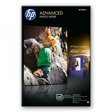 HP 10x15 Fényes Fotópapír 100lap 250g (Eredeti) HP 10x15 Fényes Fotópapír 100lap 250g (Eredeti)