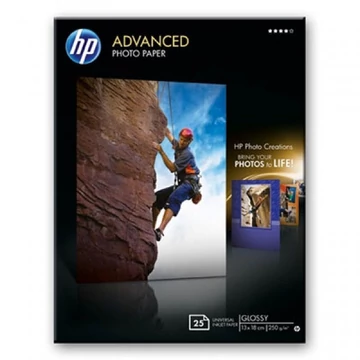 HP 13x18 Fényes Fotópapír 25lap 250g (Eredeti) HP 13x18 Fényes Fotópapír 25lap 250g (Eredeti)