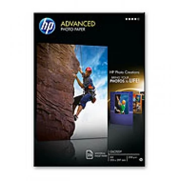 HP A/4 Fényes Fotópapír 25lap 250g (Eredeti) HP A/4 Fényes Fotópapír 25lap 250g (Eredeti)