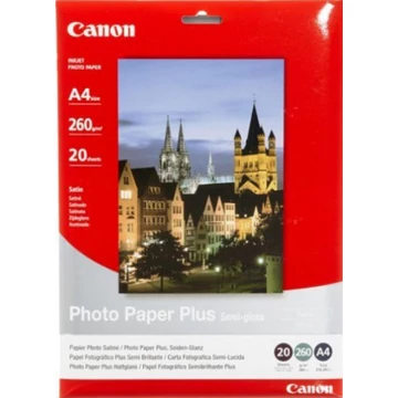 Canon SG-201 félfényes fotópapír (A/4, 20 lap, 260g) Canon SG-201 félfényes fotópapír (A/4, 20 lap, 260g)