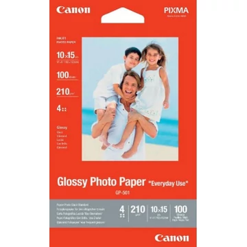 Canon GP-501 fényes fotópapír (10x15cm,100 lap, 200g) Canon GP-501 fényes fotópapír (10x15cm,100 lap, 200g)