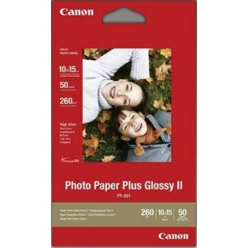 Canon PP-201 fényes fotópapír (10x15cm, 50 lap, 265g)