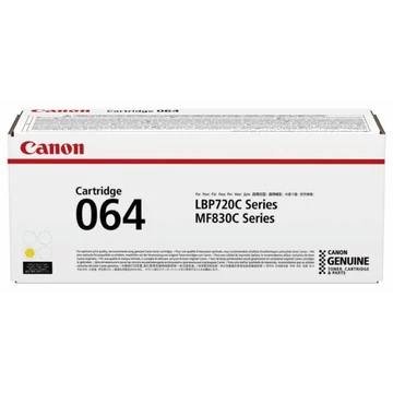 Canon CRG064 Toner Yellow 5.000 oldal kapacitás
