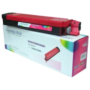 Utángyártott OKI C8600/C8800 Toner Magenta 6.000 oldal kapacitás  CartridgeWeb Utángyártott OKI C8600/C8800 Toner Magenta 6.000 oldal kapacitás  CartridgeWeb