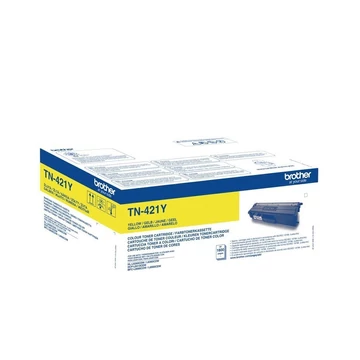 Brother TN-421Y Toner Yellow 1.800 oldal kapacitás Brother TN-421Y Toner Yellow 1.800 oldal kapacitás
