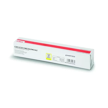 Oki C301/C321 Toner Sárga 1500 oldalra Oki C301/C321 Toner Sárga 1500 oldalra