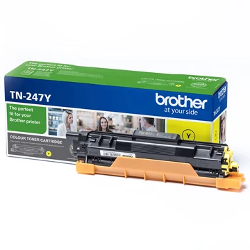 Brother TN-247Y Toner Yellow 2.300 oldal kapacitás Brother TN-247Y Toner Yellow 2.300 oldal kapacitás