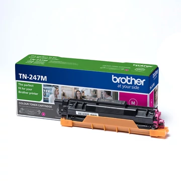 Brother TN-247M Toner Magenta 2.300 oldal kapacitás Brother TN-247M Toner Magenta 2.300 oldal kapacitás