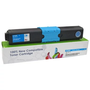 Utángyártott OKI C301,321,531 Toner Cyan 1.500 oldal kapacitás  CartridgeWeb Utángyártott OKI C301,321,531 Toner Cyan 1.500 oldal kapacitás  CartridgeWeb
