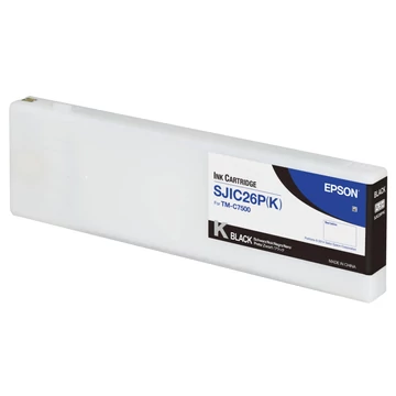 Epson SJIC26P(K) C7500 Tintapatron Black 295,2ml Epson SJIC26P(K) C7500 Tintapatron Black 295,2ml