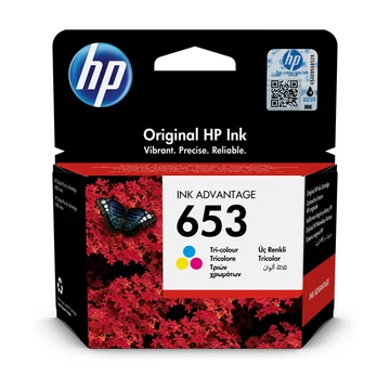 HP 3YM74AE Tintapatron Color 200 oldal kapacitás No.653 HP 3YM74AE Tintapatron Color 200 oldal kapacitás No.653