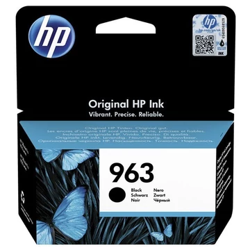 HP 3JA26AE Tintapatron Black 1.000 oldal kapacitás No.963 HP 3JA26AE Tintapatron Black 1.000 oldal kapacitás No.963