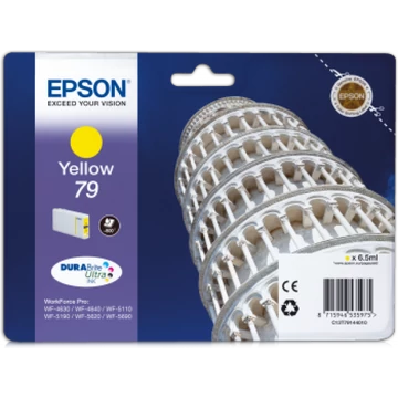 Epson T7914 Tintapatron Yellow 6,5ml No.79 Epson T7914 Tintapatron Yellow 6,5ml No.79