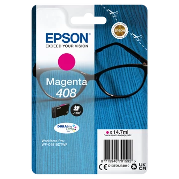Epson T09J3 Tintapatron Magenta 14,7ml No.408 Epson T09J3 Tintapatron Magenta 14,7ml No.408