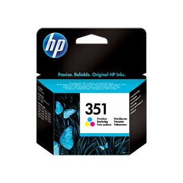 HP CB337EE Tintapatron Color 170 oldal kapacitás No.351 HP CB337EE Tintapatron Color 170 oldal kapacitás No.351