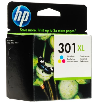 HP CH564EE Tintapatron Color 330 oldal kapacitás No.301XL HP CH564EE Tintapatron Color 330 oldal kapacitás No.301XL