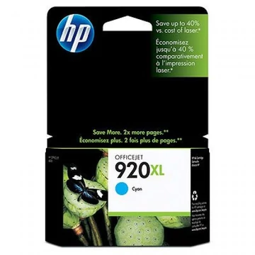 HP CD972AE Tintapatron Cyan 700 oldal kapacitás No.920XL HP CD972AE Tintapatron Cyan 700 oldal kapacitás No.920XL
