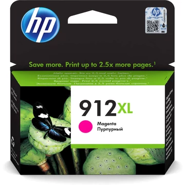 HP 3YL82AE Tintapatron Magenta 825 oldal kapacitás No.912XL HP 3YL82AE Tintapatron Magenta 825 oldal kapacitás No.912XL